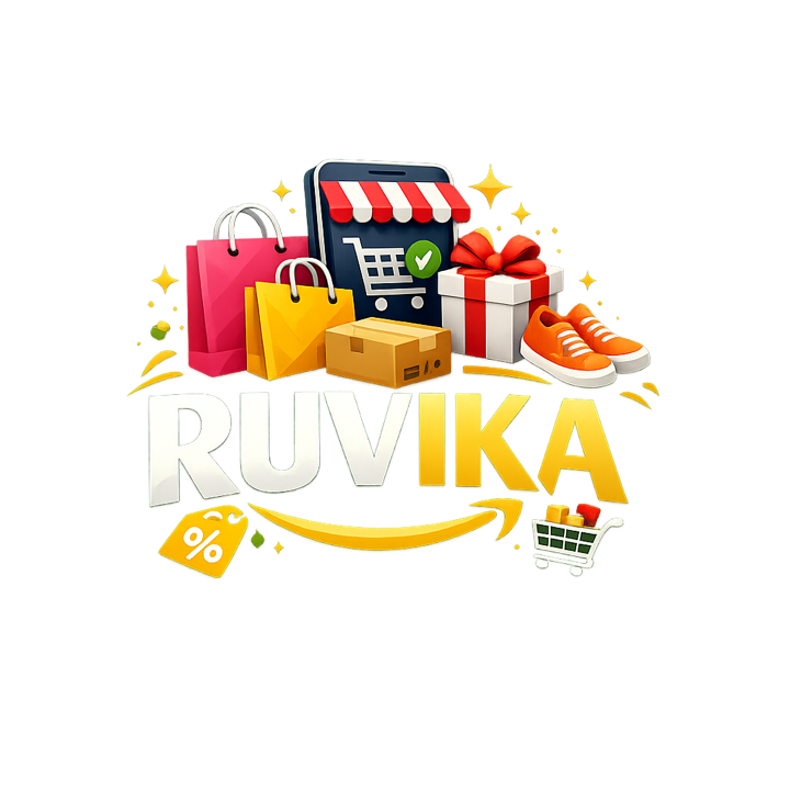 Original RUVIKA shopping and ecommerce illustration